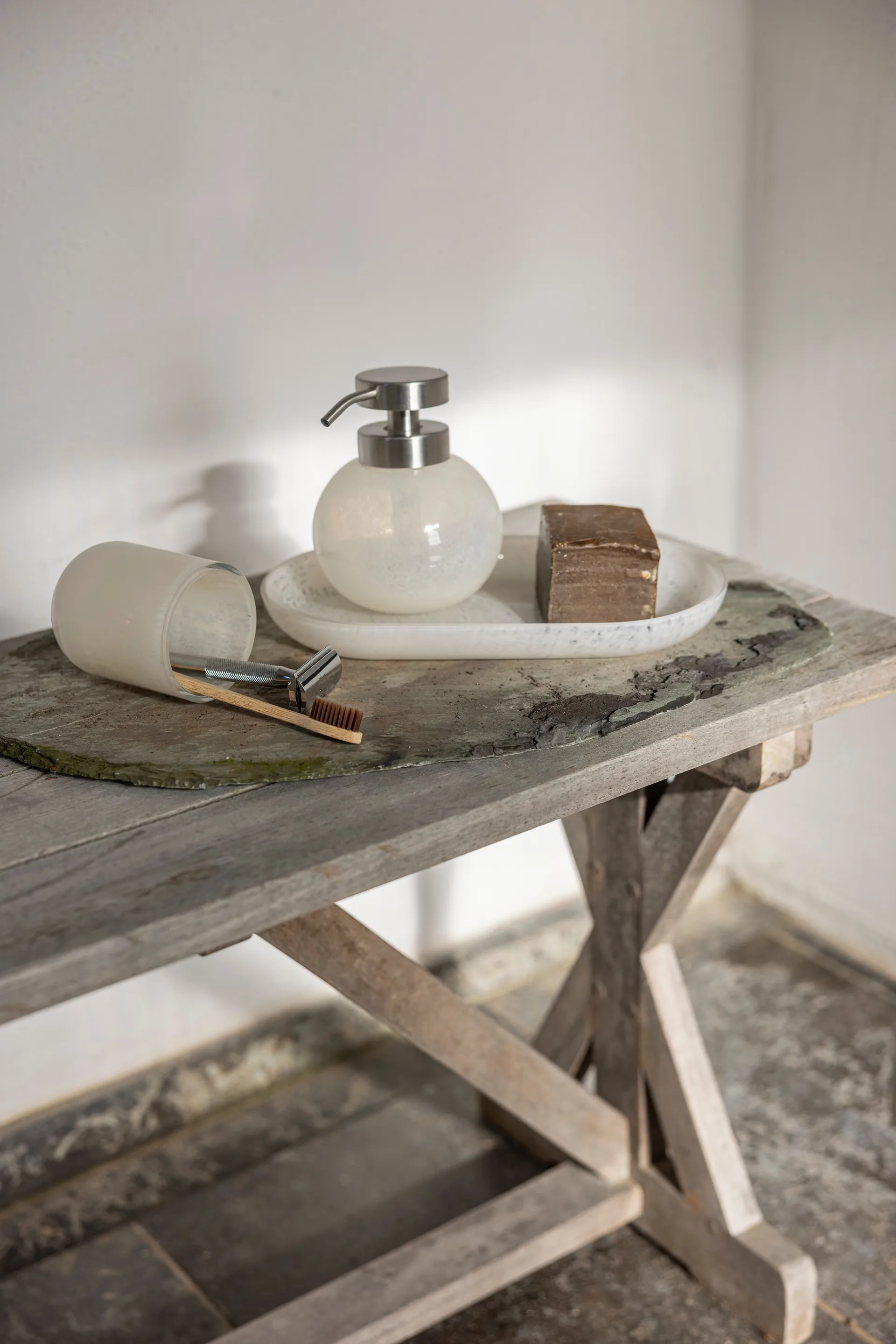 Opal Zahnbürstenhalter, Linen Mette Ditmer