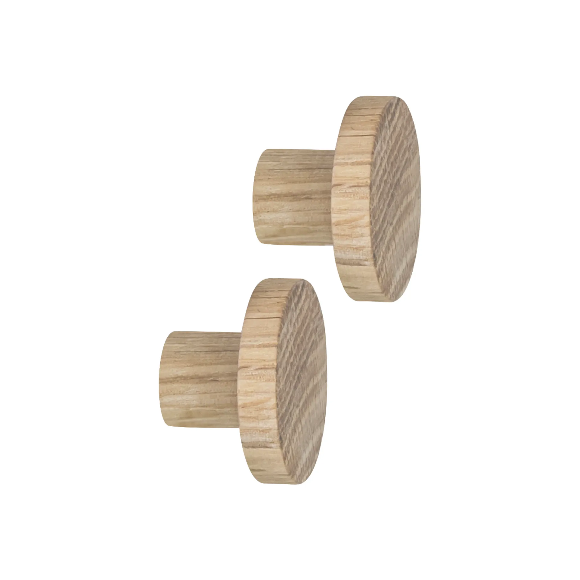 Point kurzer Haken 2er-Pack , Eiche Mette Ditmer