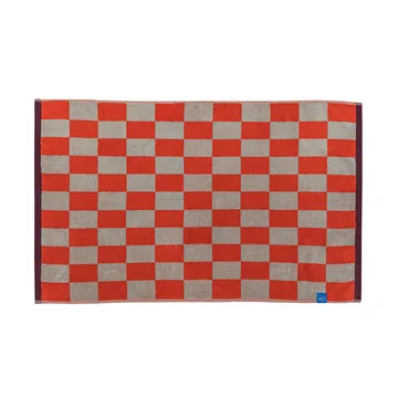 Retro Badematte 50x80 cm - Dark orange - Mette Ditmer