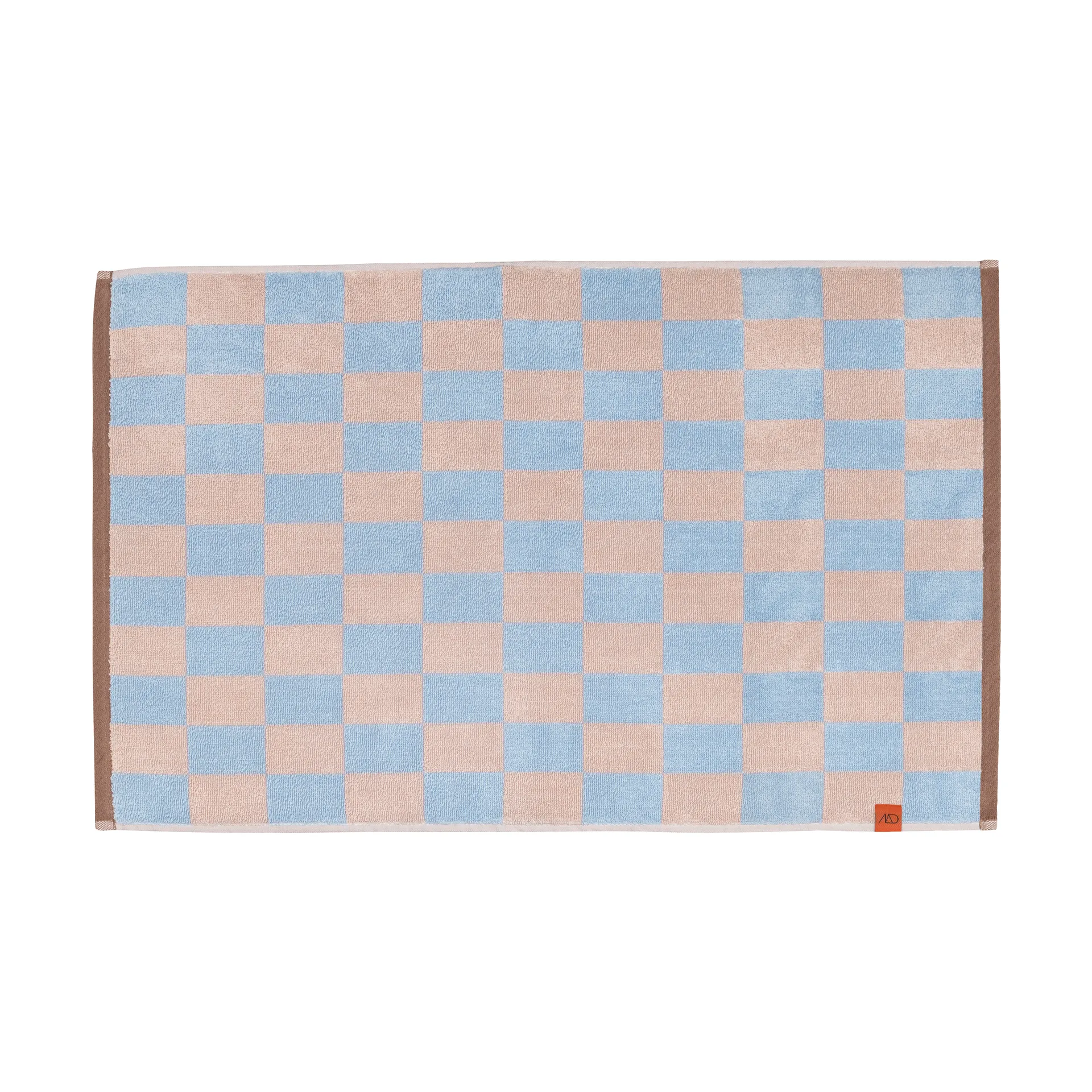 Retro Badematte 50x80 cm, Light Blue Mette Ditmer