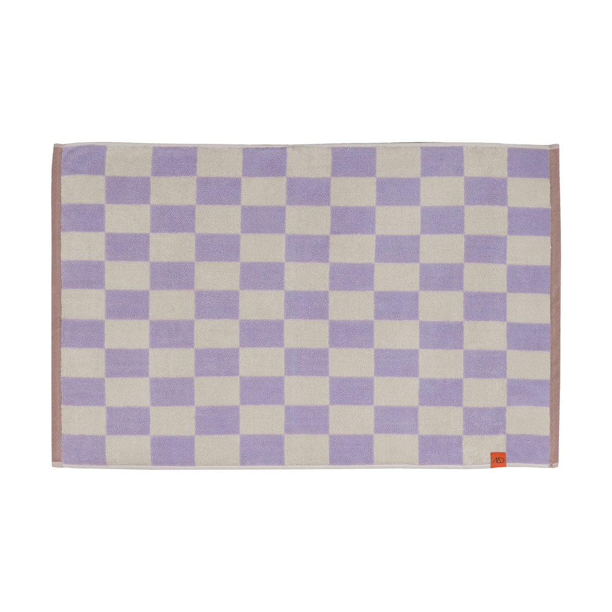 Mette Ditmer Retro Badematte 50x80 cm Lilac | Skandinavisches Design | Badezimmerteppiche | Lila