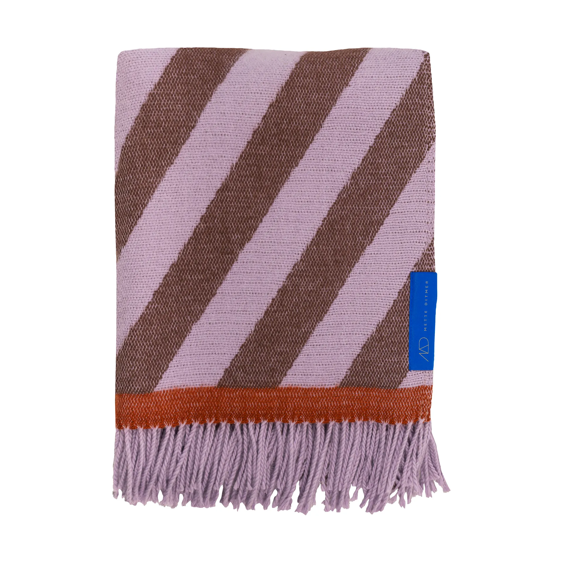 Retro Decke 125x170 cm, Brown Mette Ditmer