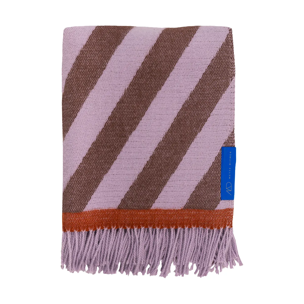 Mette Ditmer Retro Decke 125x170 cm Brown