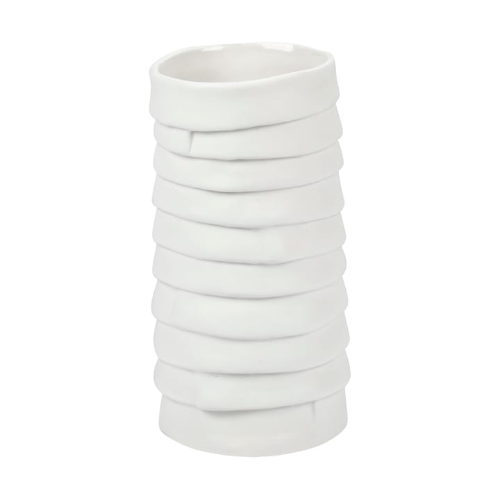 Ribbon Vase small 13cm - Off-white - Mette Ditmer