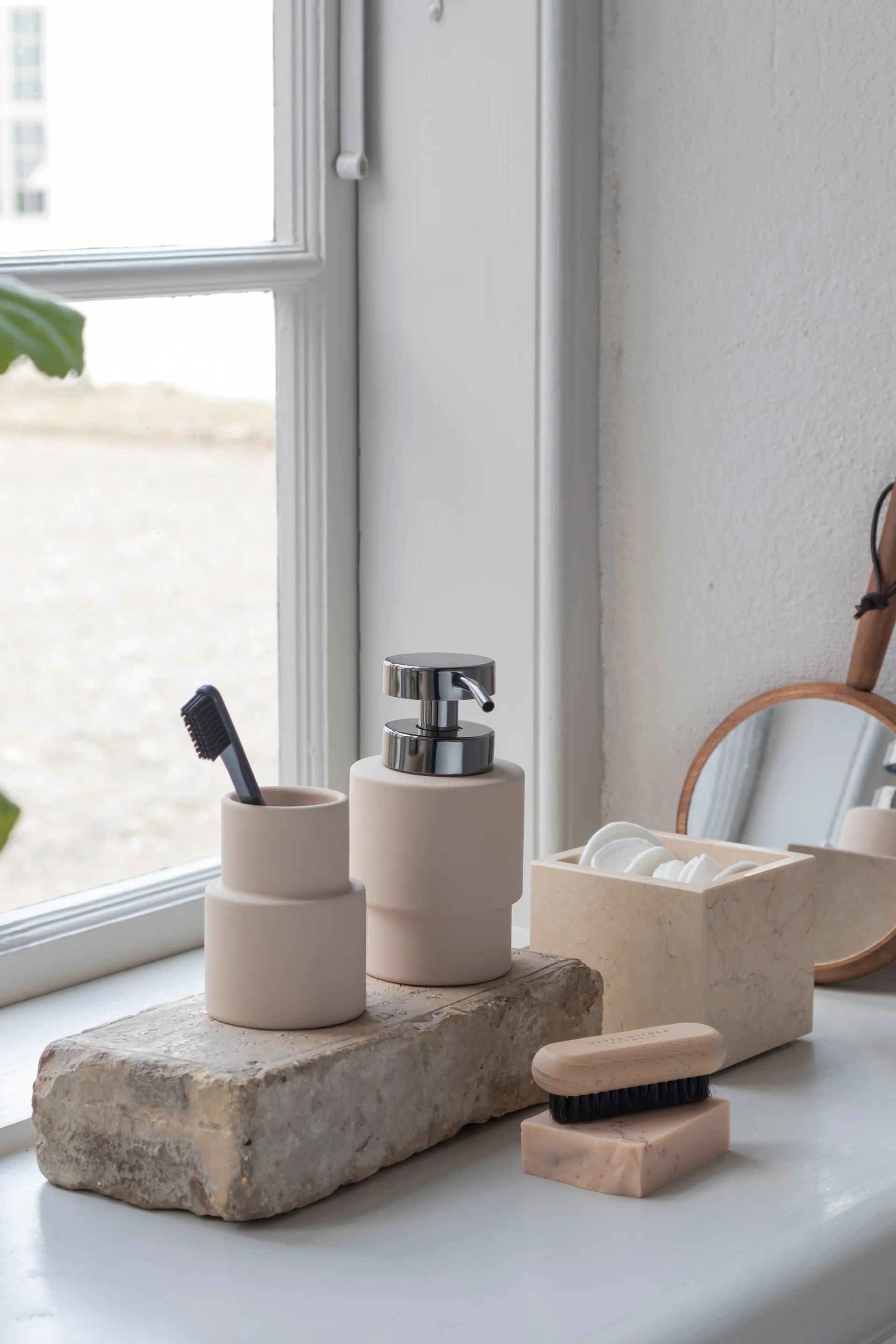 Shades Zahnbürstenhalter 9,5 cm, Linen Mette Ditmer