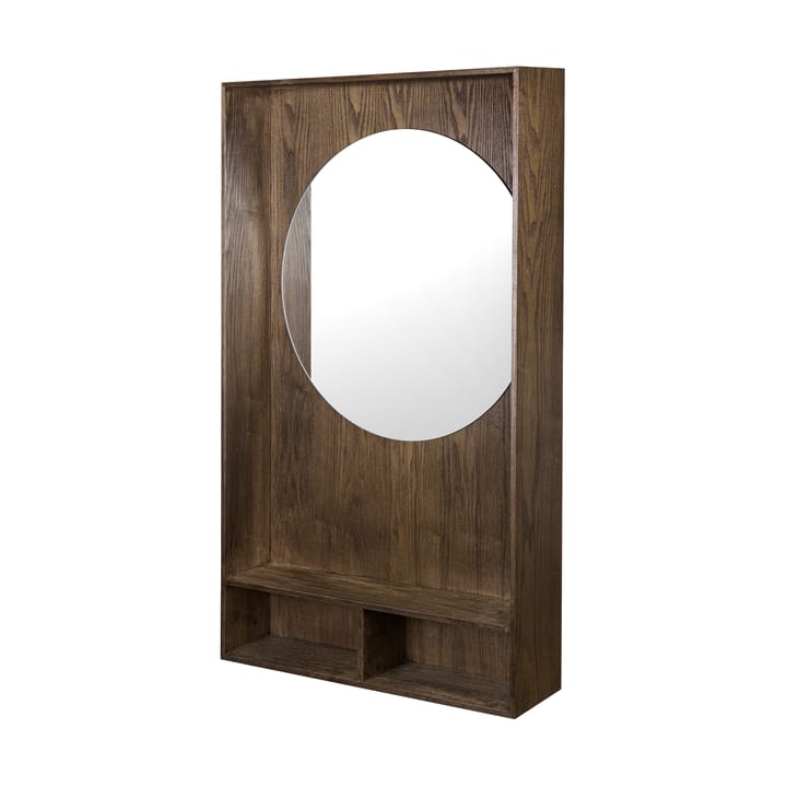 Show-me Spiegel mit Ablage large - Dark oiled - Mette Ditmer
