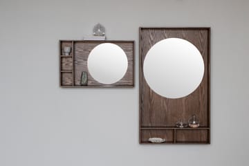 Show-me Spiegel mit Ablage large - Dark oiled - Mette Ditmer