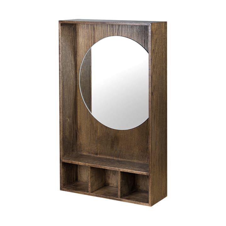 Show-me Spiegel mit Ablage small - Dark oiled - Mette Ditmer