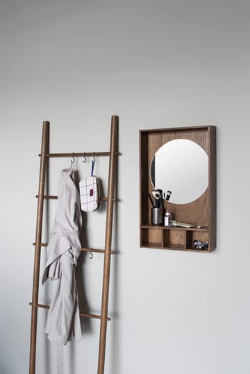 Show-me Spiegel mit Ablage small - Dark oiled - Mette Ditmer