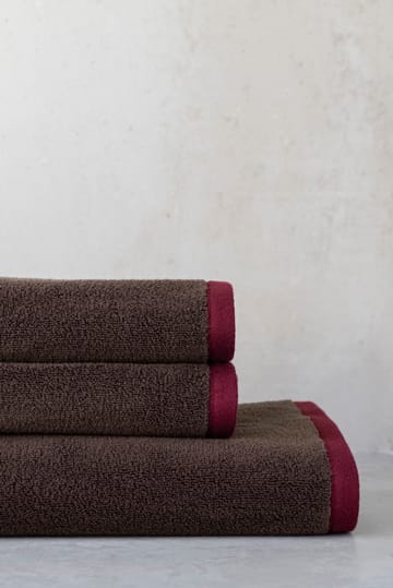 Soft Badehandtuch 70x133 cm - Brown-sand - Mette Ditmer
