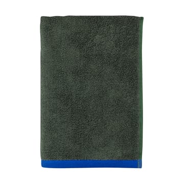 Soft Badehandtuch 70x133 cm - Dark olive-light blue - Mette Ditmer