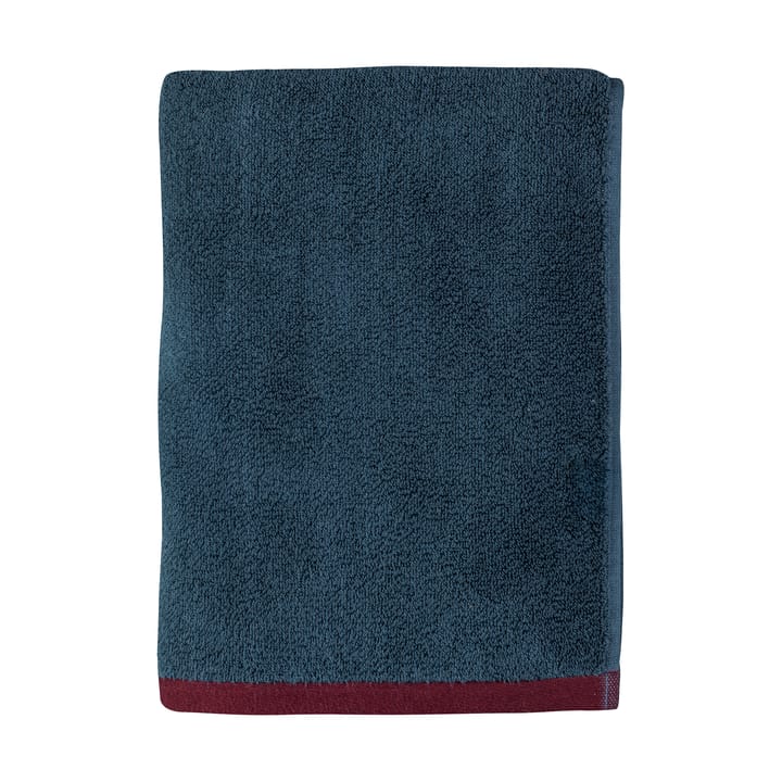 Soft Badehandtuch 70x133 cm, Midnight blue-light grey Mette Ditmer