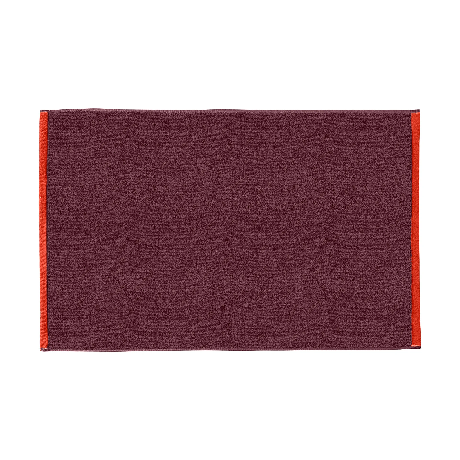 Soft Badezimmerteppich 50x80 cm, Red-Grey (röd-grå) Mette Ditmer