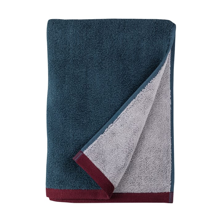 Soft Gästhandtuch 2er-Pack 40x55 cm - Midnight blue-light grey - Mette Ditmer