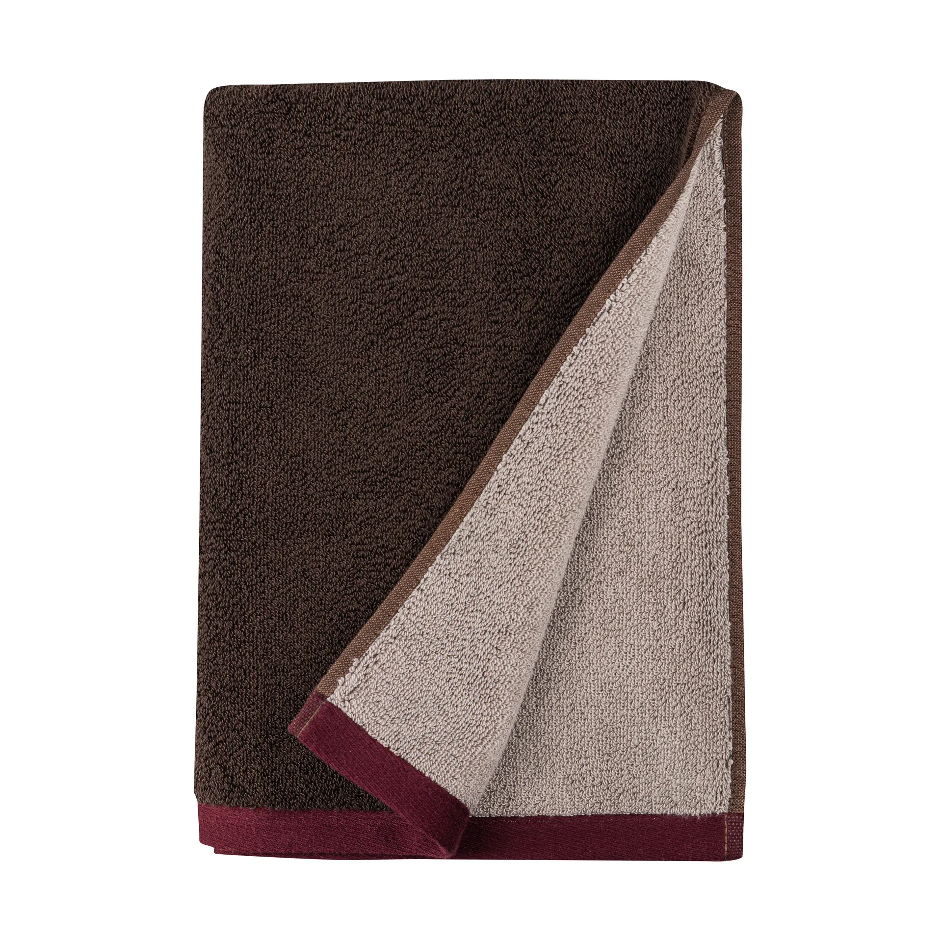 Soft Handtuch 50x90 cm, Brown-sand Mette Ditmer