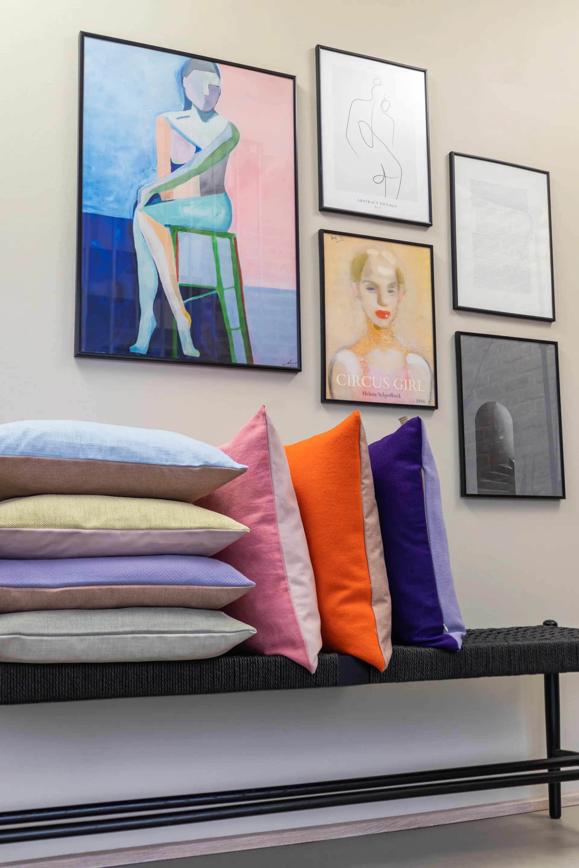 Spectrum Kissen 50 x 50cm, Green-kit Mette Ditmer