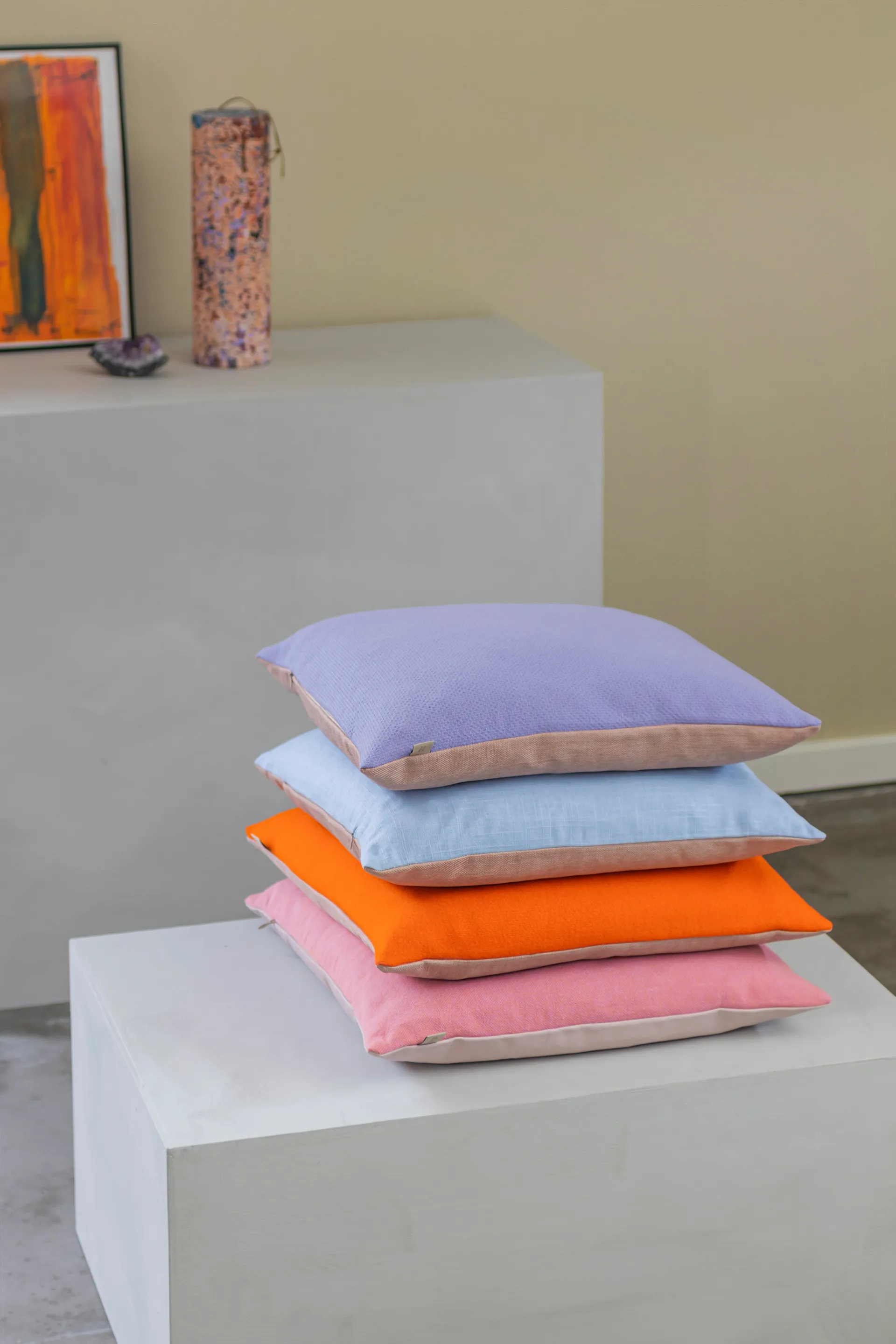 Spectrum Kissen 50 x 50cm, Orange-peach Mette Ditmer