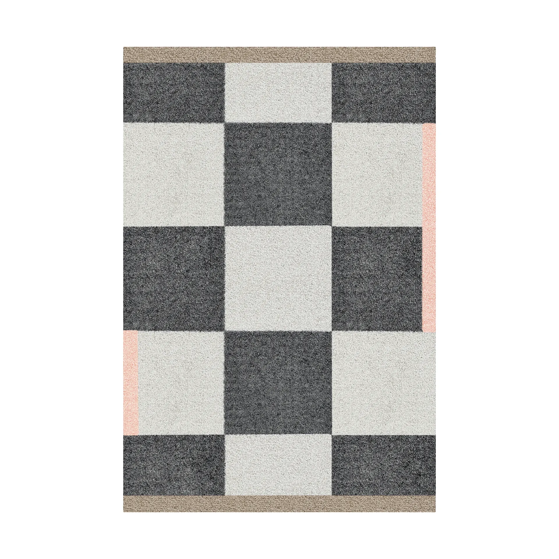 Square All-Round Fußabstreifer, Dark Grey, 55x80 cm Mette Ditmer