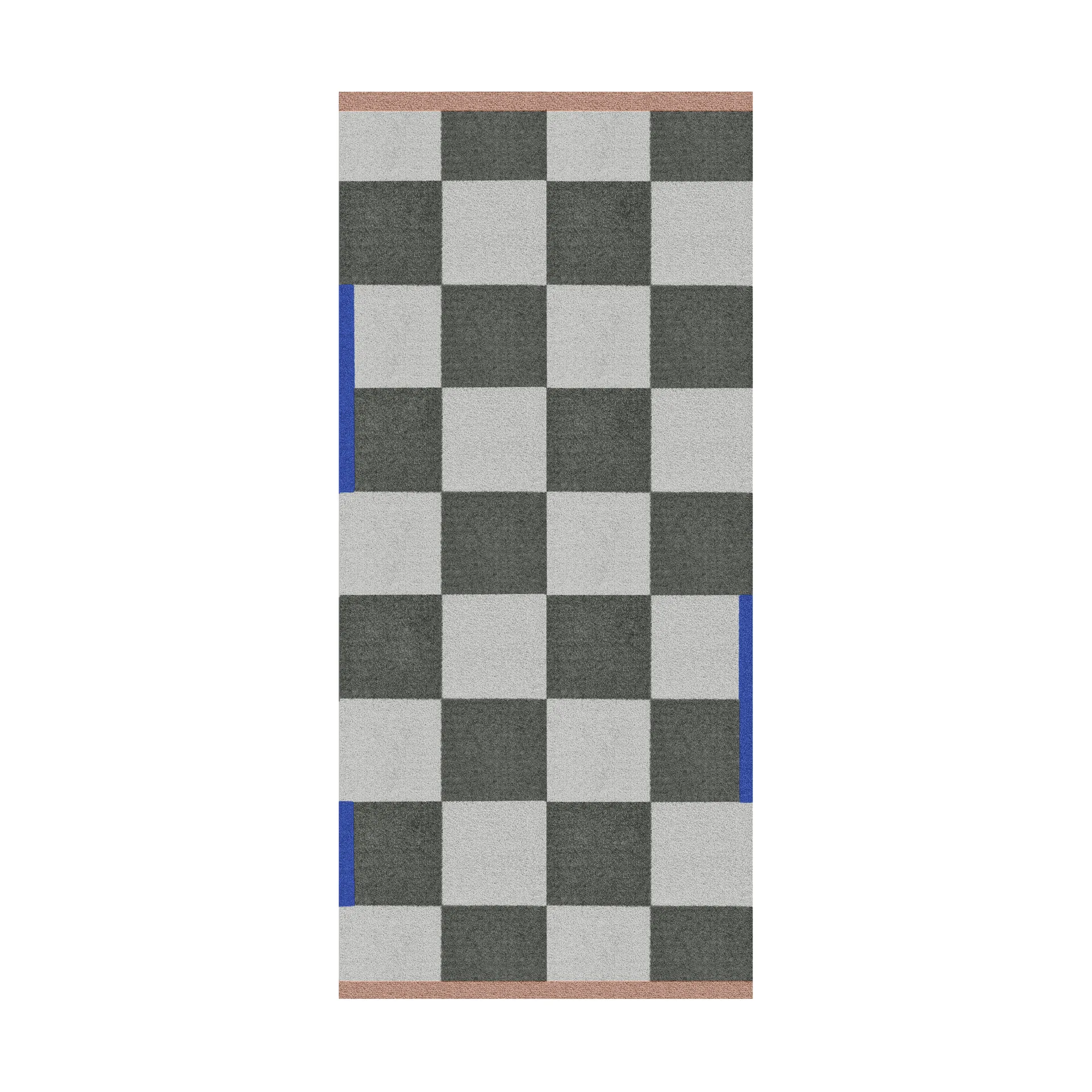 Square all-round Teppich large, Dark olive Mette Ditmer