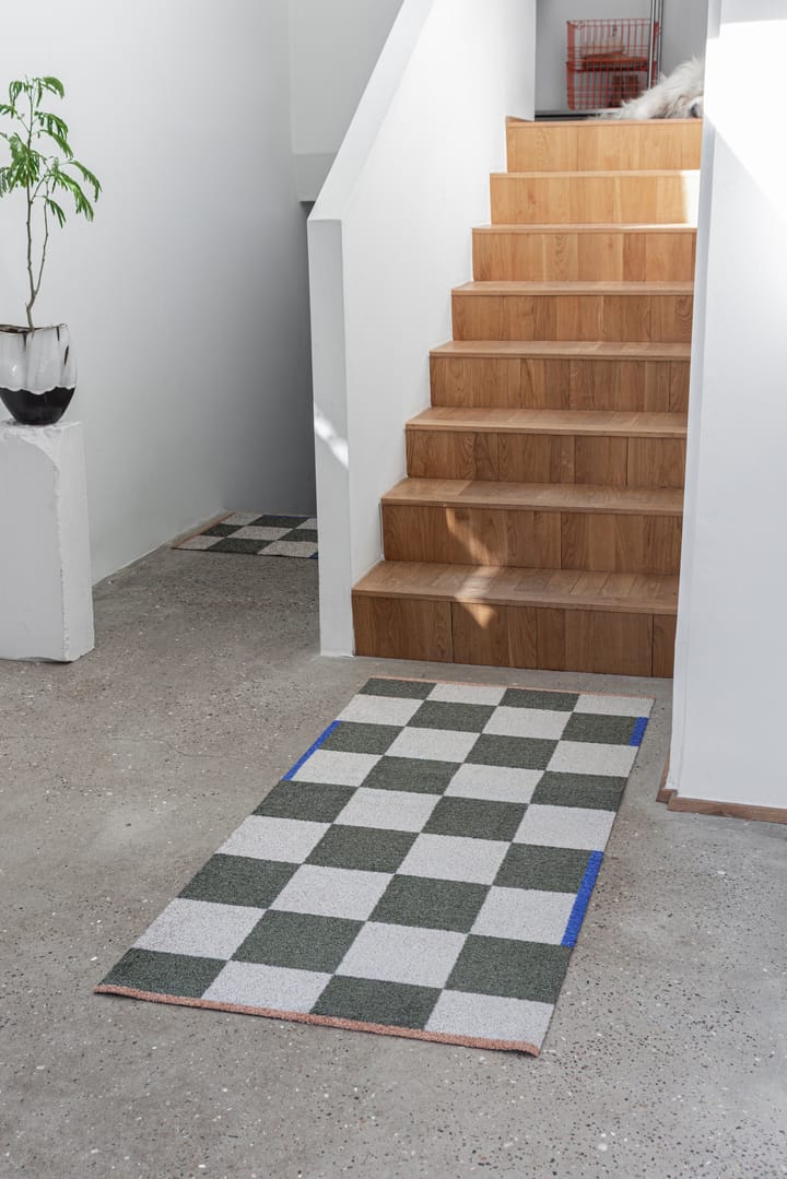 Square all-round Teppich large, Dark olive Mette Ditmer