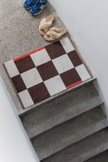 Square all-round Teppich small - Brown - Mette Ditmer
