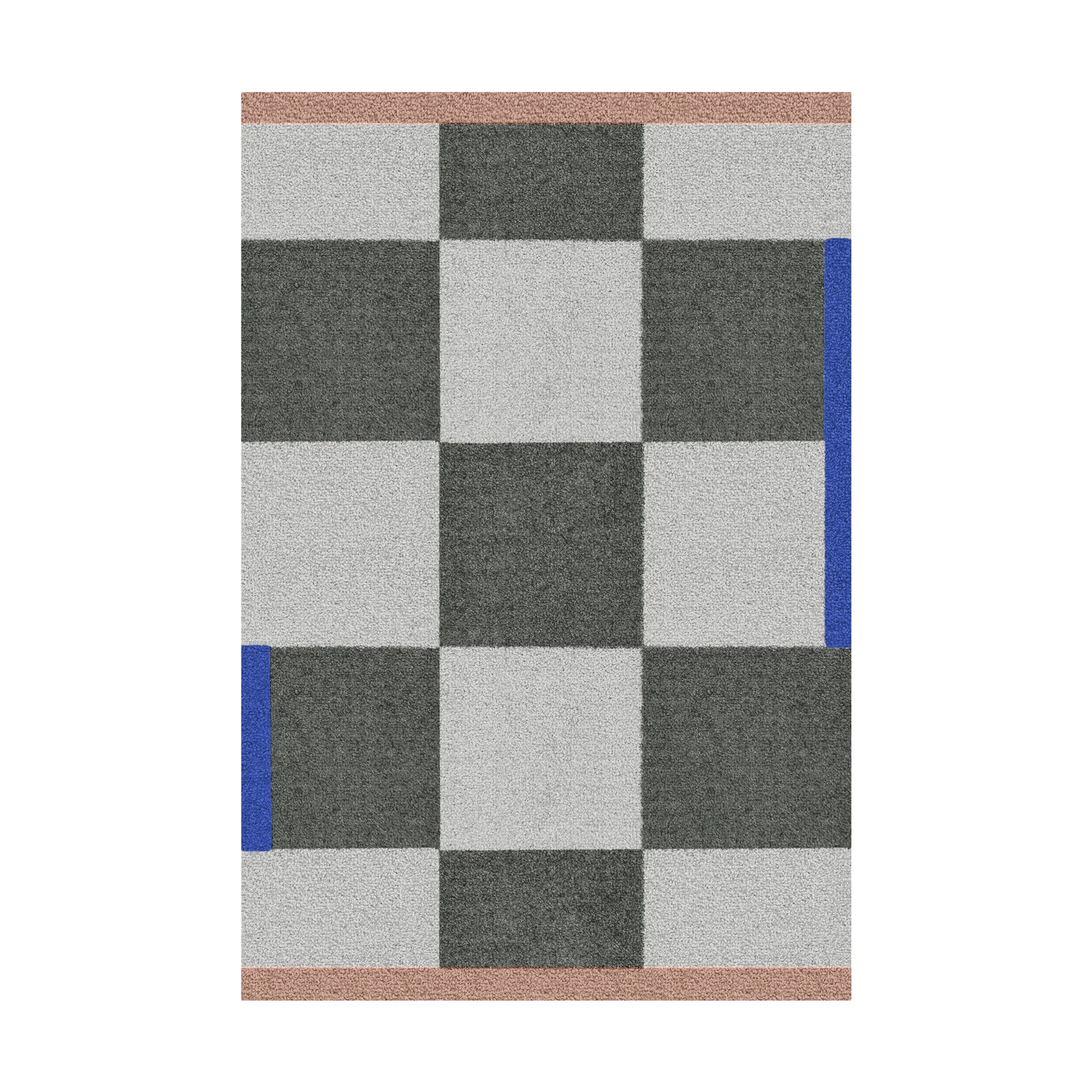 Square all-round Teppich small, Dark olive Mette Ditmer