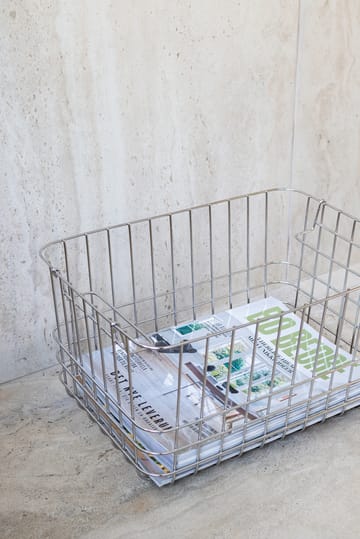 Store-it Aufbewahrungskorb Medium - Chrome - Mette Ditmer