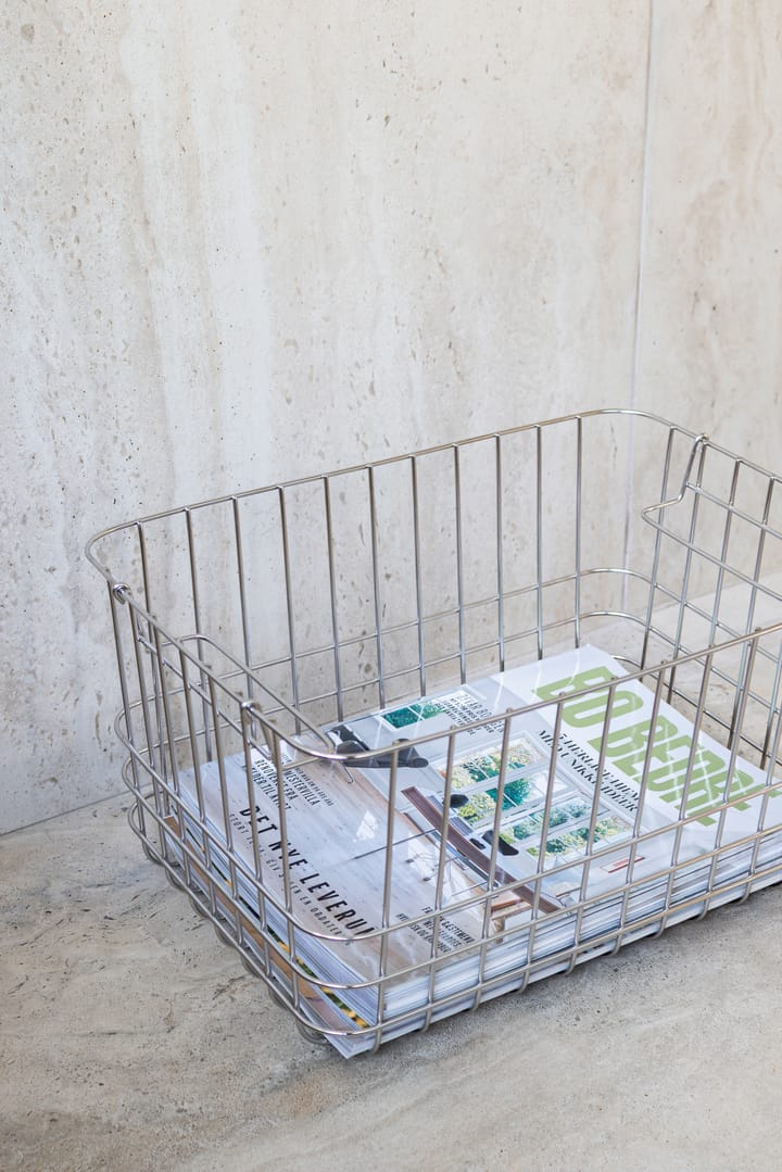 Store-it Aufbewahrungskorb Medium, Chrome Mette Ditmer