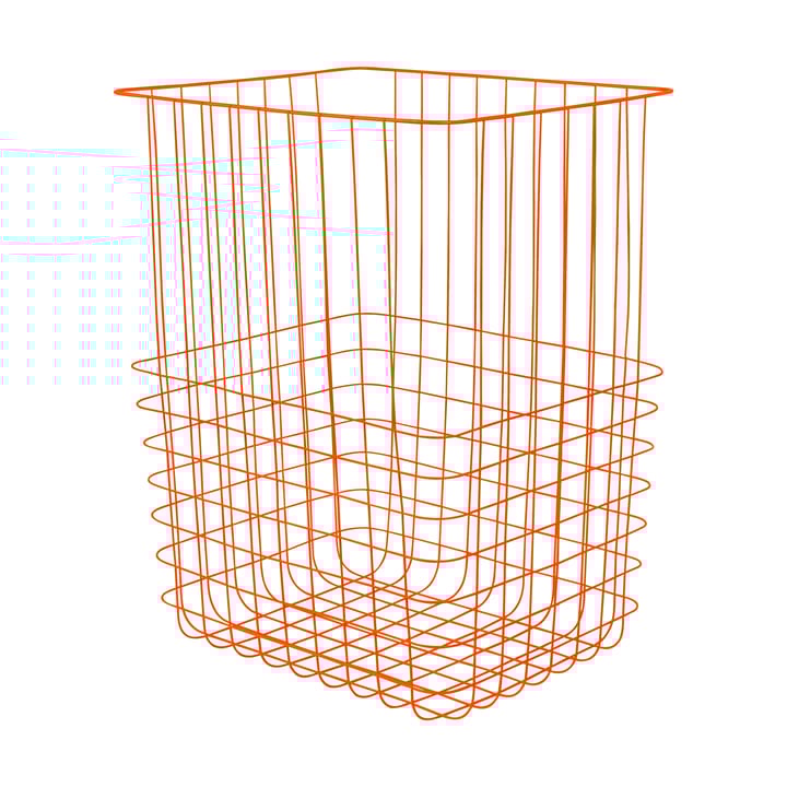 Store-it Aufbewahrungskorb mit Baumwollbeutel Large, Orange Mette Ditmer