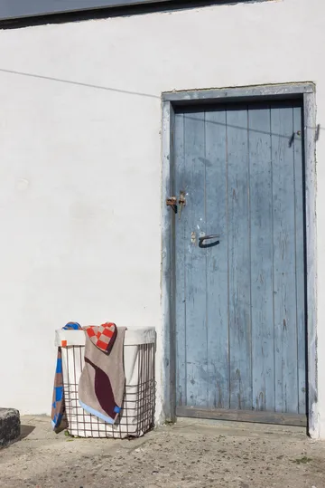 Store-it Aufbewahrungskorb mit Baumwollbeutel Large - Wine - Mette Ditmer