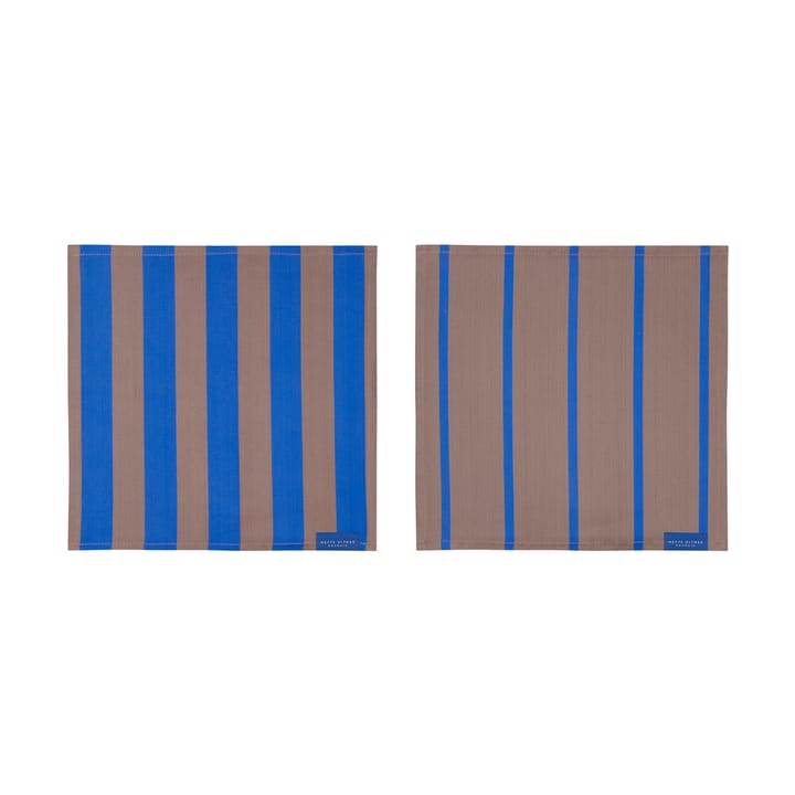 Stripes Geschirrtuch 33x33 cm 2er-Pack - Blush - Mette Ditmer