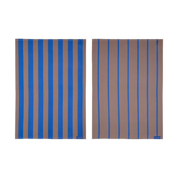 Stripes Küchenhandtuch 50x70 cm 2er-Pack - Blush - Mette Ditmer