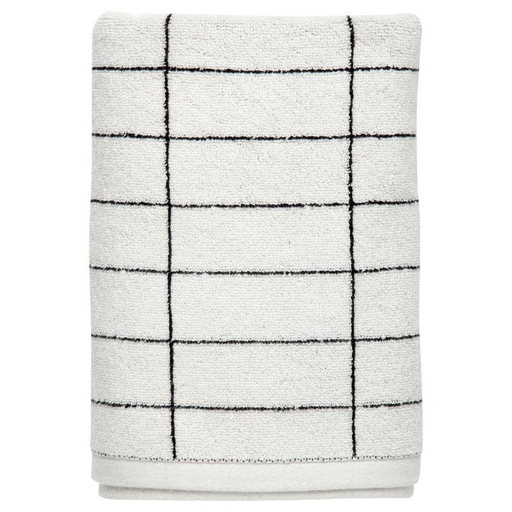 Tile Stone Gästehandtuch - Schwarz-off white - Mette Ditmer