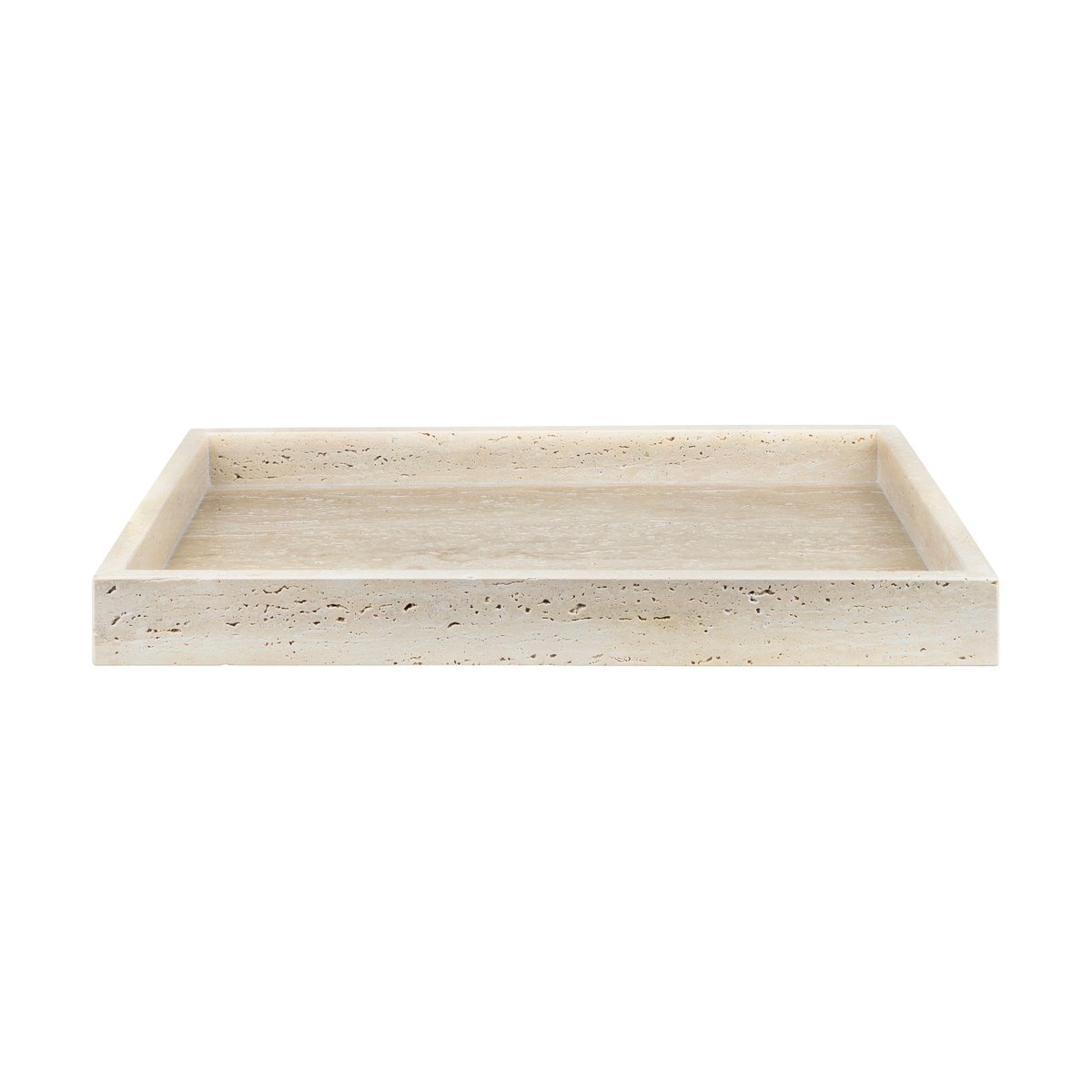 Mette Ditmer Travertine Dekorationstablett 30x40 cm Linen