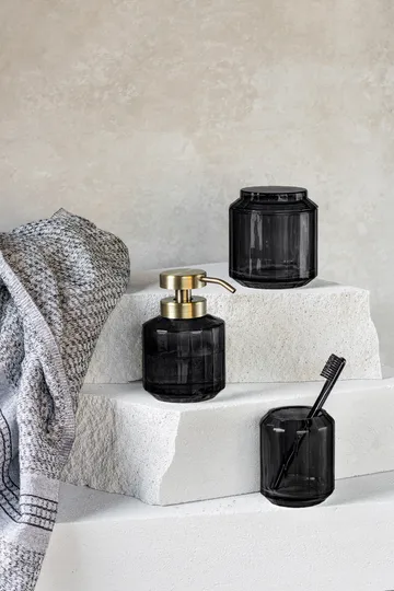 Vision Seifenspender niedrig - Black - Mette Ditmer