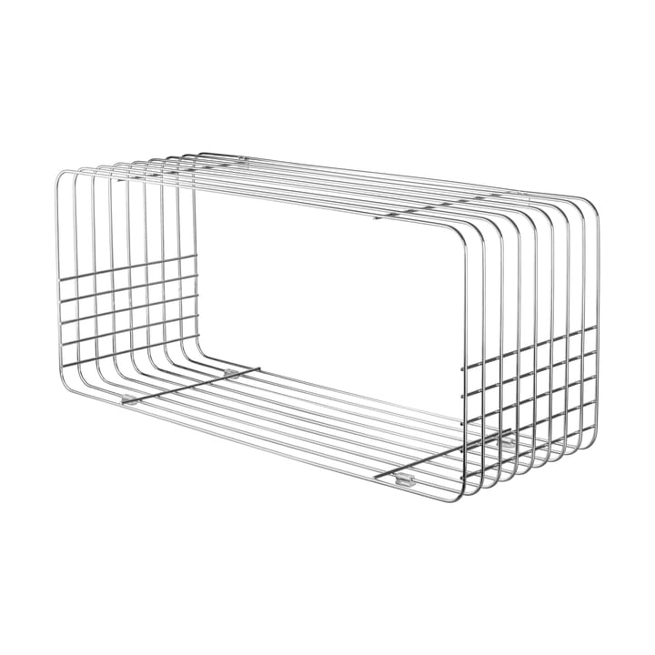 Wire Wandregal 31x70x26 cm - Chrome - Mette Ditmer
