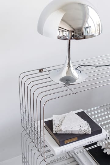 Wire Wandregal 31x70x26 cm - Chrome - Mette Ditmer