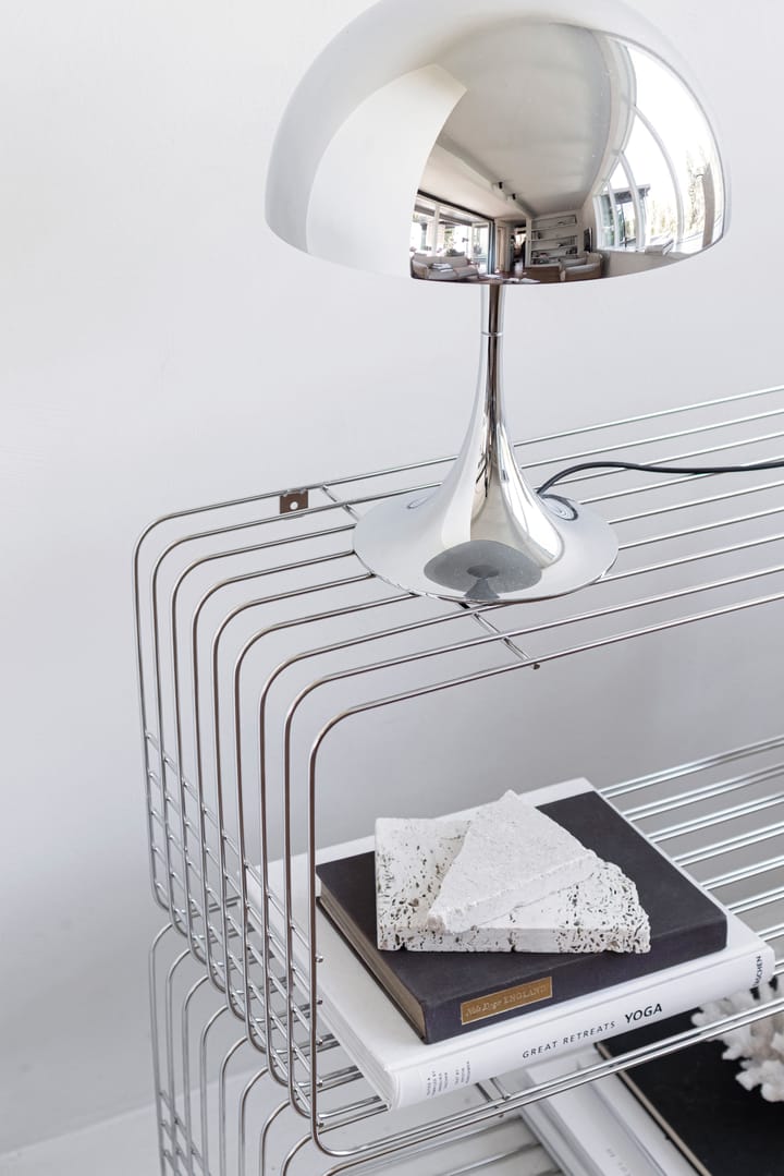 Wire Wandregal 31x70x26 cm, Chrome Mette Ditmer