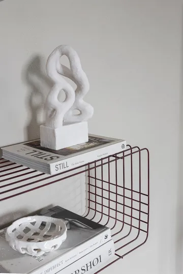 Wire Wandregal - Wine, 31x70x26 cm - Mette Ditmer