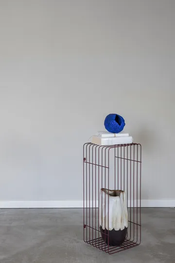 Wire Wandregal - Wine, 31x70x26 cm - Mette Ditmer