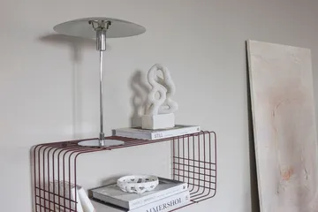 Wire Wandregal - Wine, 31x70x26 cm - Mette Ditmer