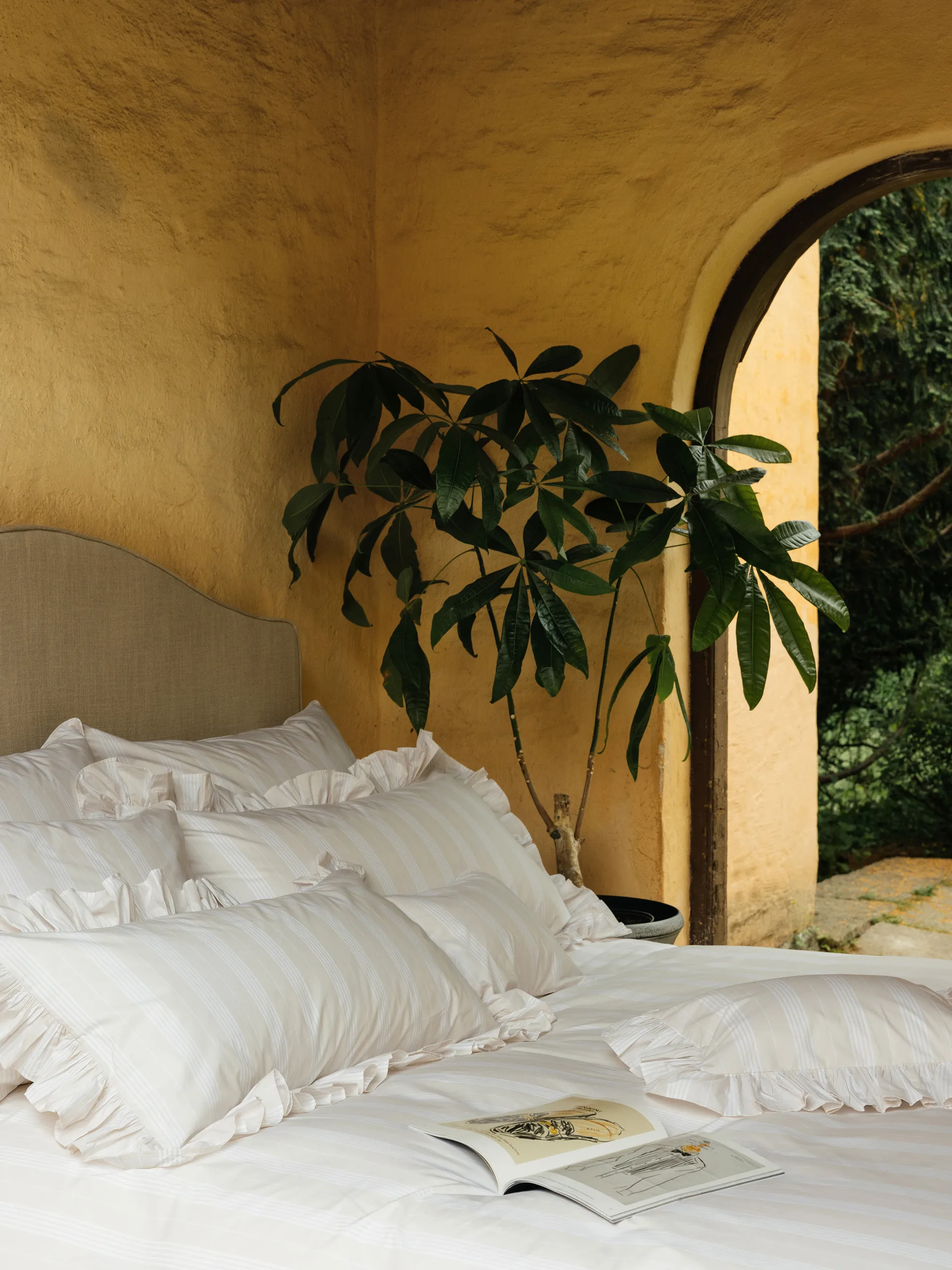 Camicia Deckenbezug, Beige, 220x220 cm Mille Notti