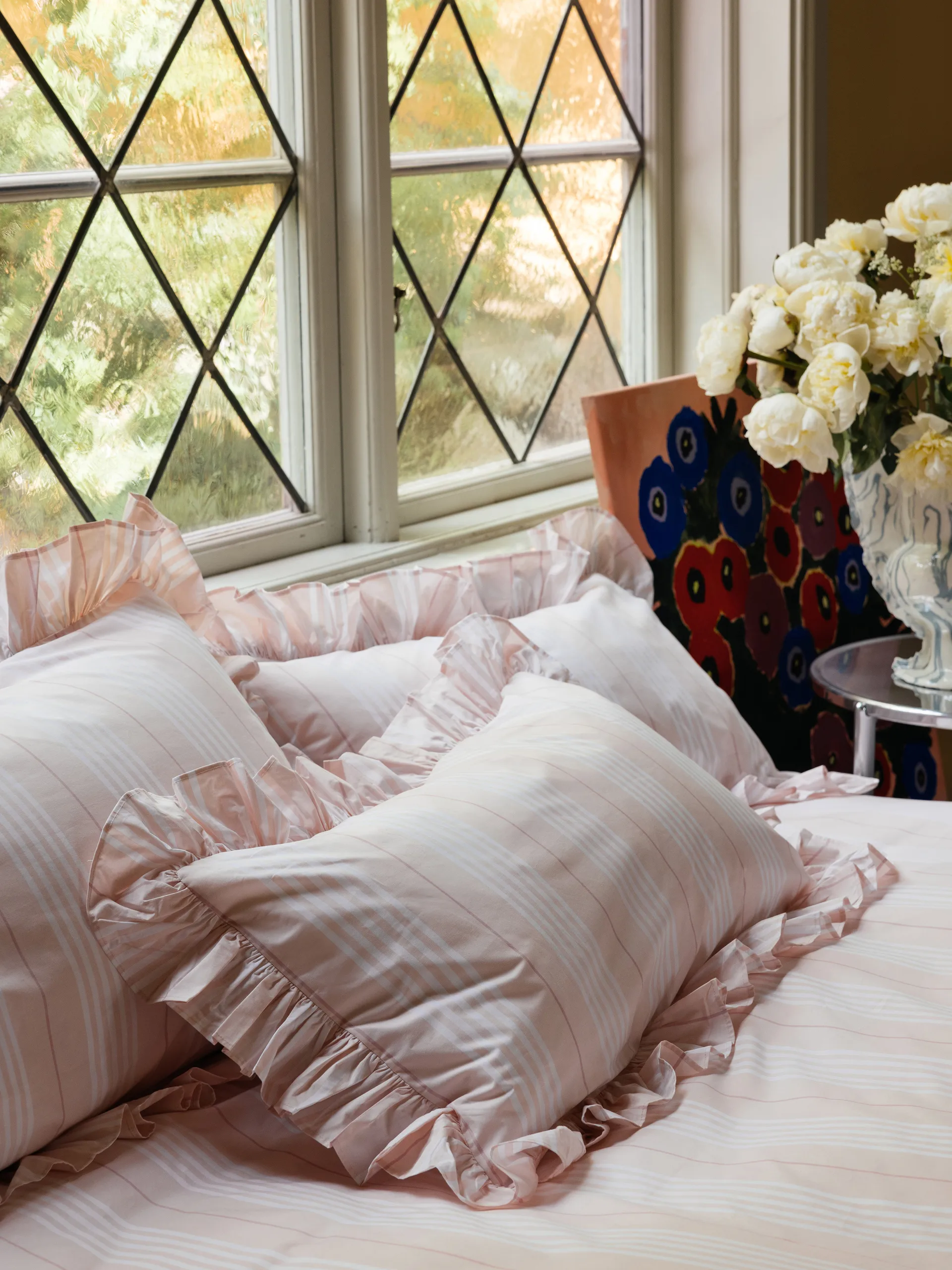 Camicia Deckenbezug, Hellrosa, 220x220 cm Mille Notti