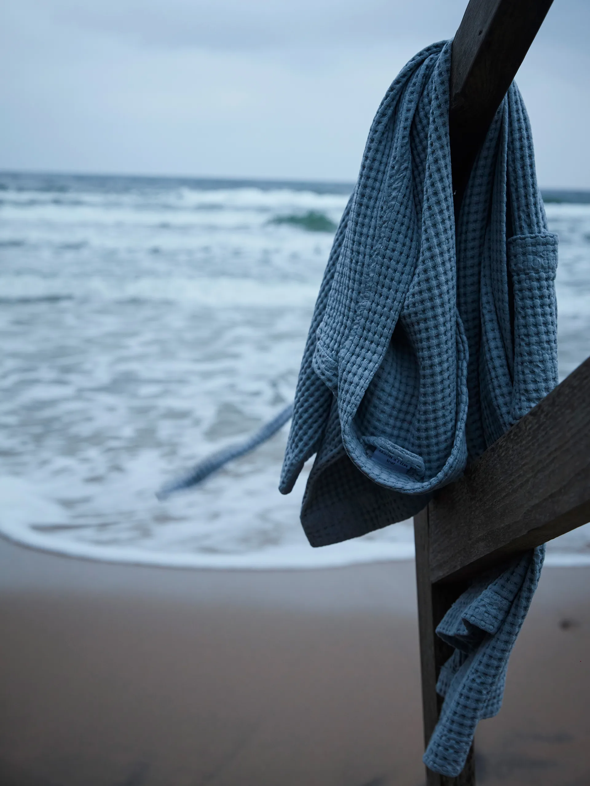 Cialda Bademantel EKO, Hellblau, S-M Mille Notti