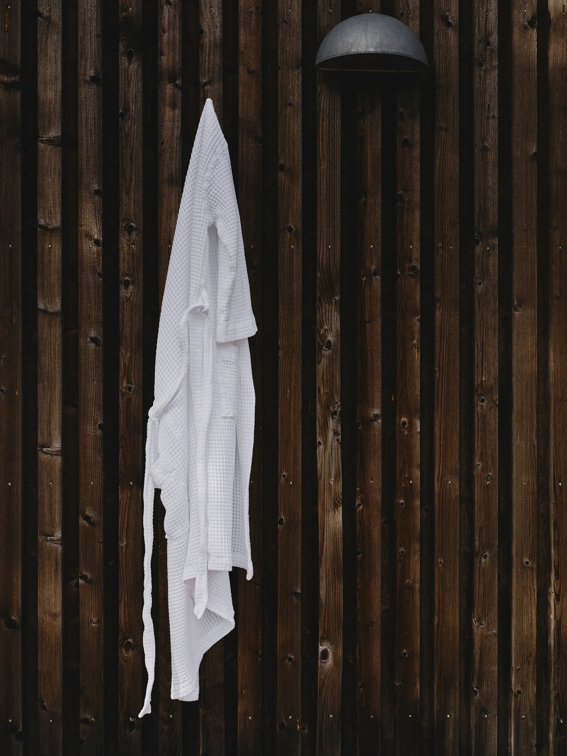 Cialda Bademantel EKO, Weiß, L-XL Mille Notti