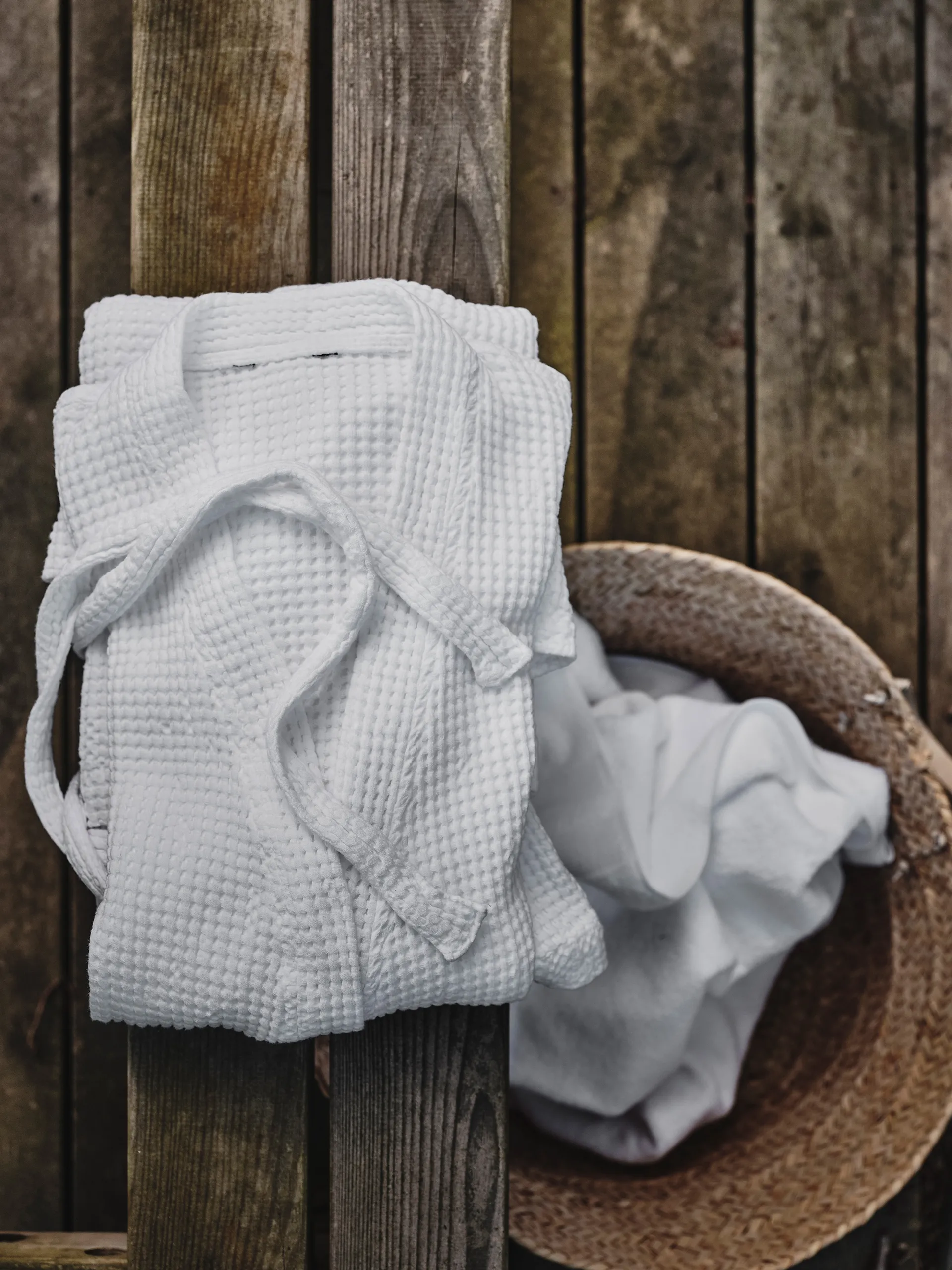 Cialda Bademantel EKO, Weiß, L-XL Mille Notti