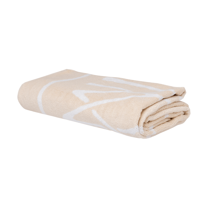 Elba Strandhandtuch EKO - Ivory-weiß, 86 x 180cm - Mille Notti