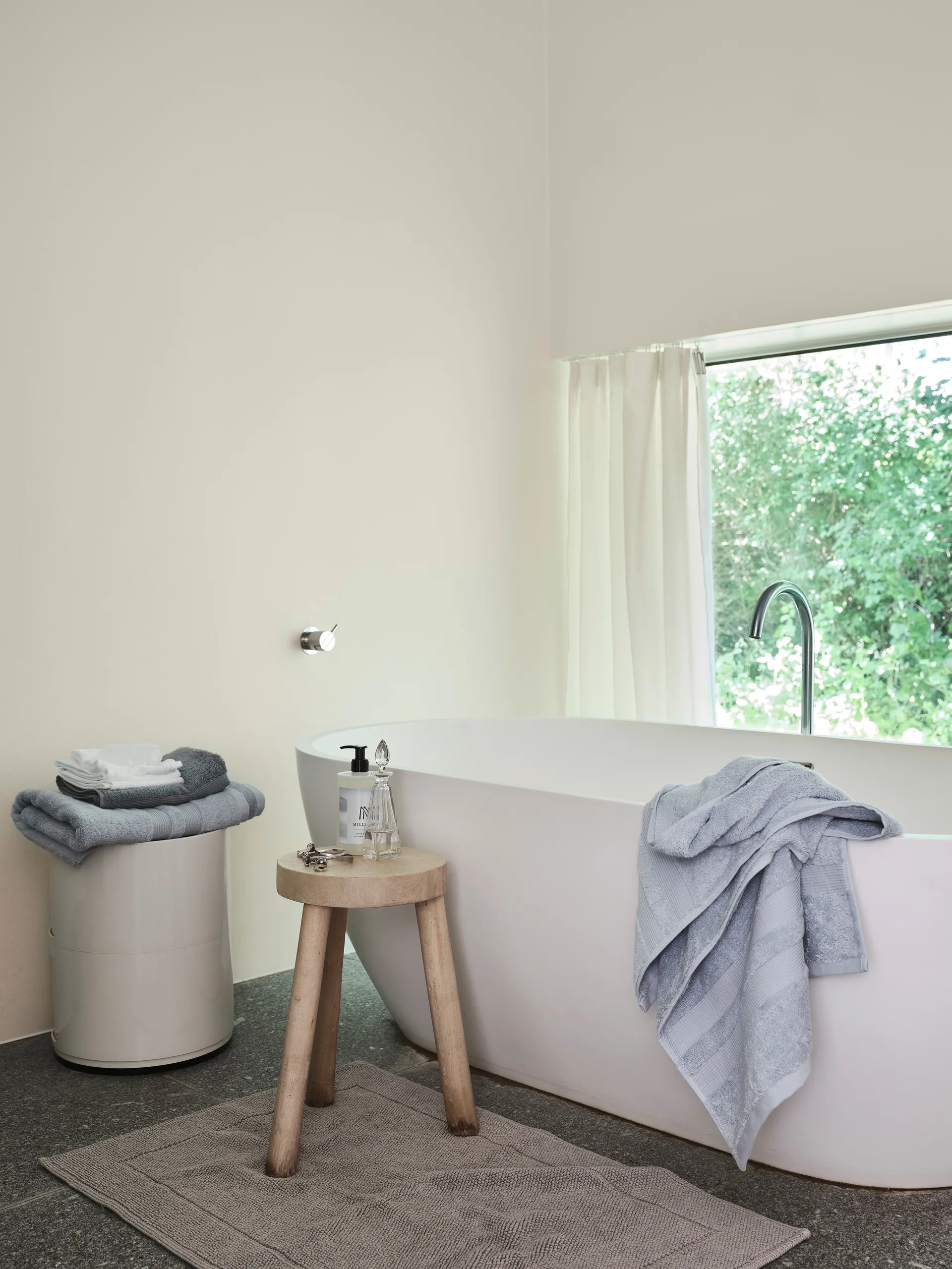 Fontana Handtuch EKO, Eisblau, 100 x 150cm Mille Notti