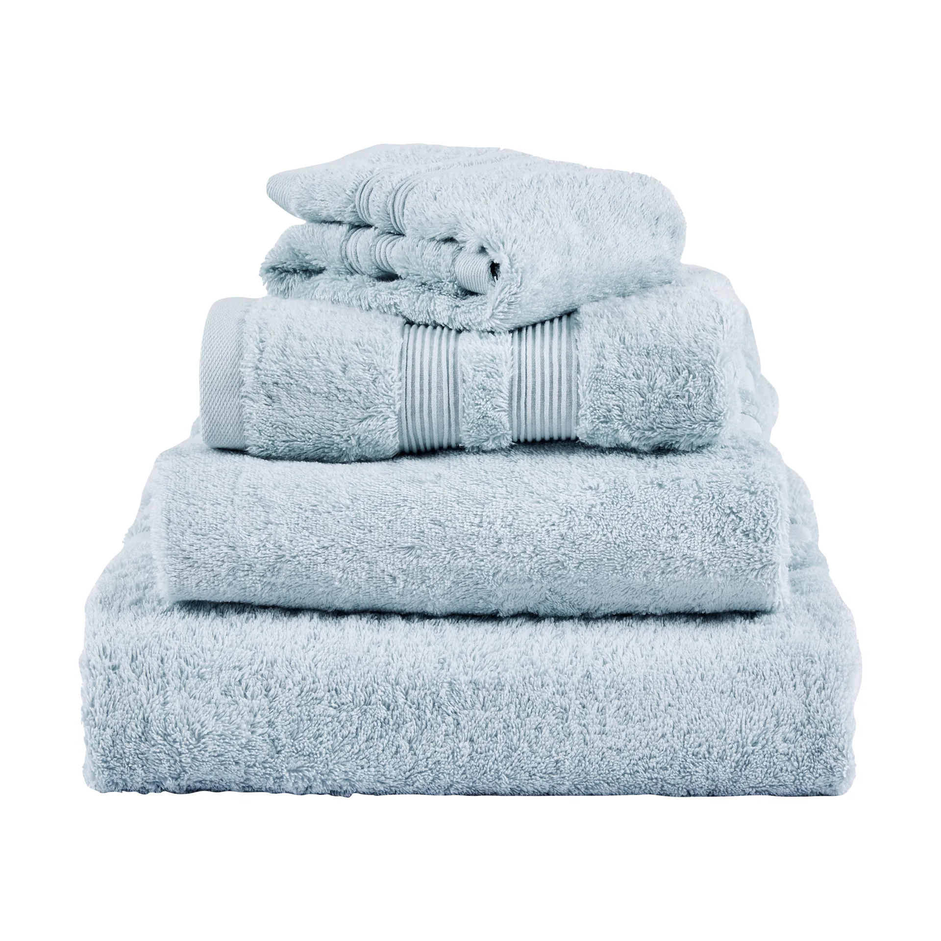 Fontana Handtuch EKO, Eisblau, 70 x 140cm Mille Notti