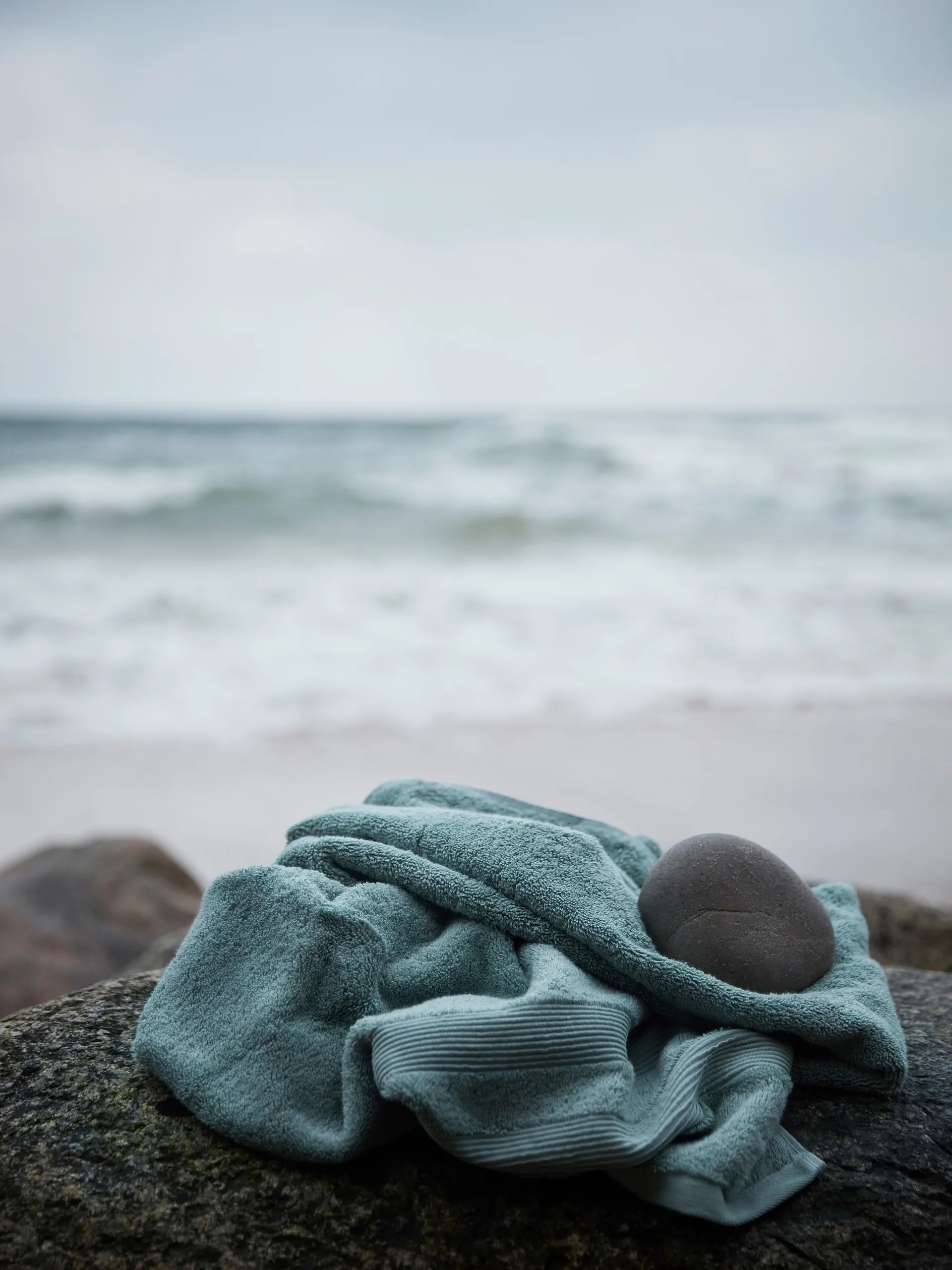 Fontana Handtuch EKO, Graugrün, 30 x 50cm Mille Notti